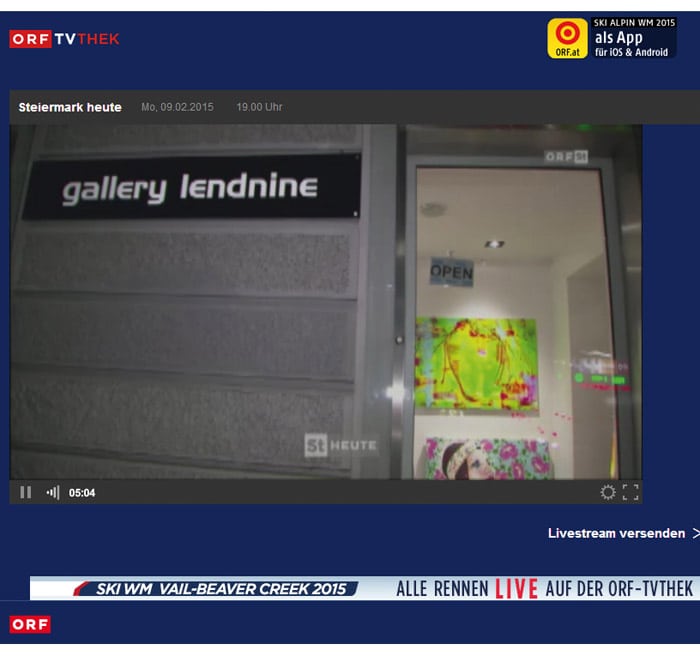 Lendnine gallery video art