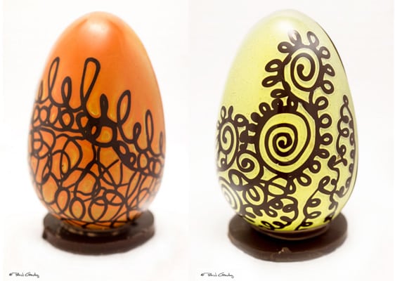 oeuf chocolat artistes peintres