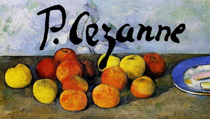 tableau Cézanne peintre