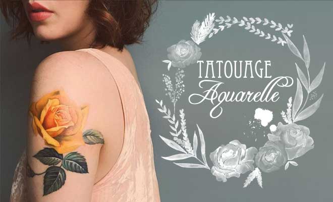 35 Tatouages Aquarelles Amyleefr Le Magazine De L